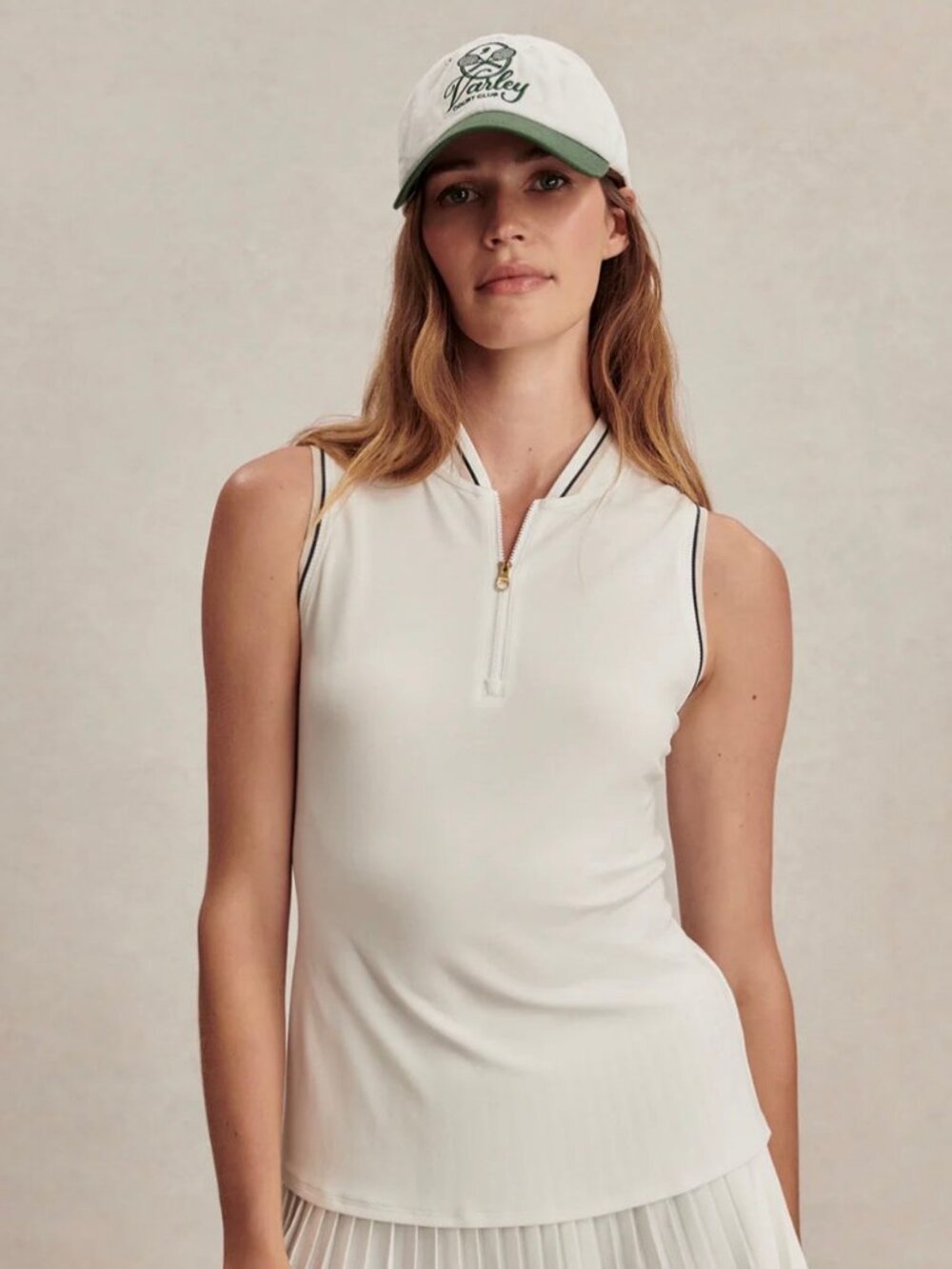 Inga Performance Tank- white - Picture 1 of 3